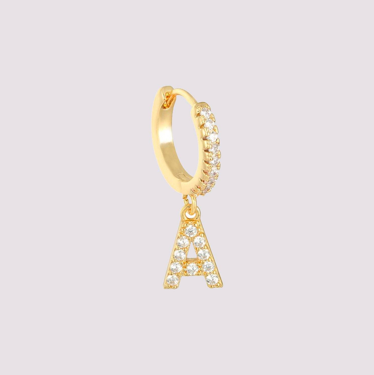 Boucle d'Oreille Initiale Paris Flavor A